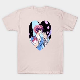 Flaming Love Anime Party T-Shirt